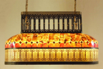 Multi-Shell Inlaid Chandelier