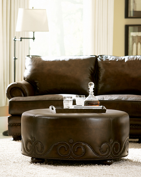 leather sofa and ottoman leather sofa and ottoman