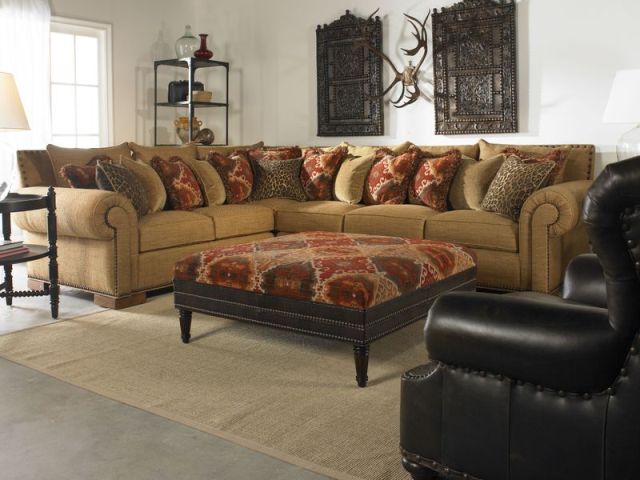 Deep Fabric Sectional Deep Fabric Sectional
