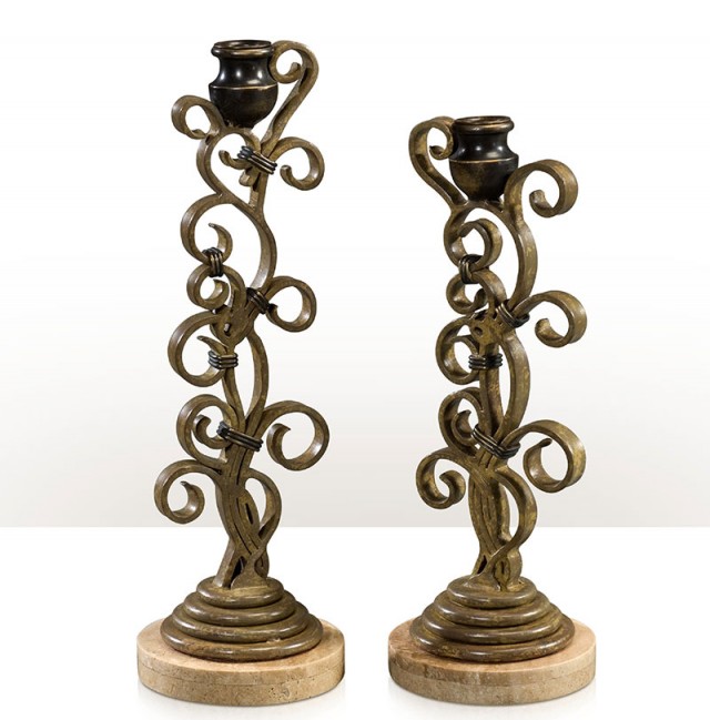 Bronze Candlesticks