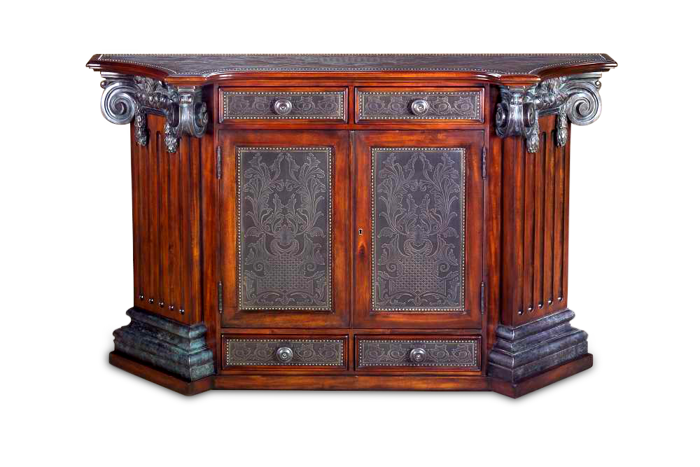 Etched Brass Cabinet