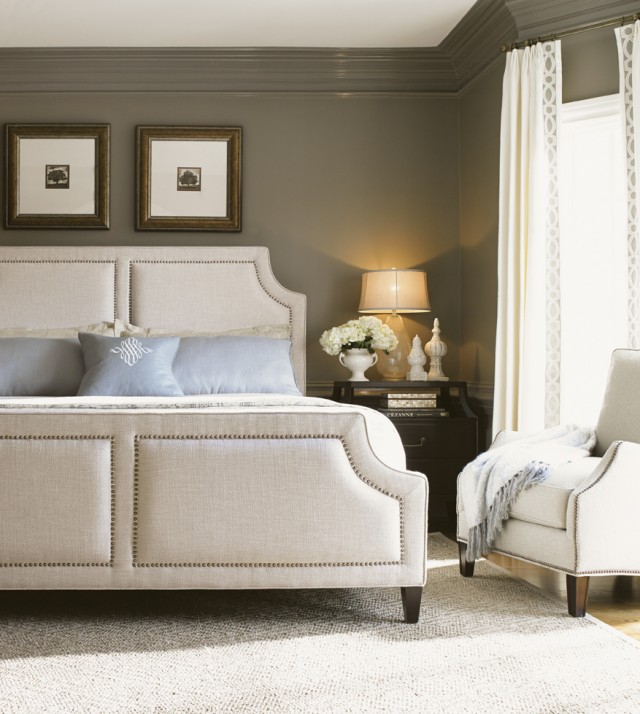 Fabric Upholstered Bed