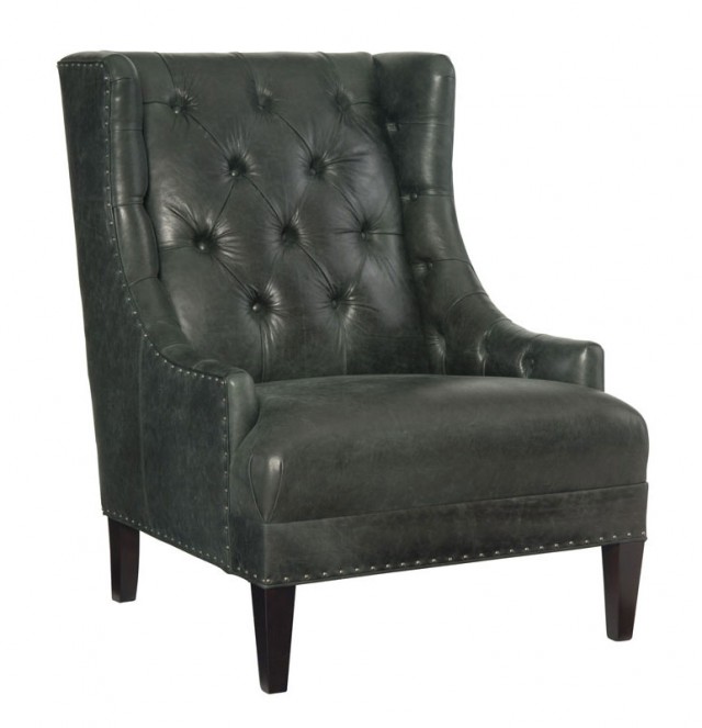 Leather Accent Chair