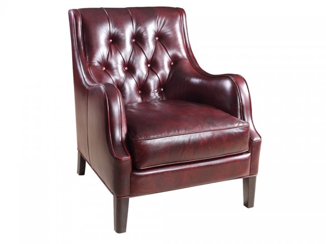 Leather Accent Chair