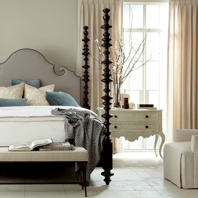 Eclectic Style - Modern Poster Bed