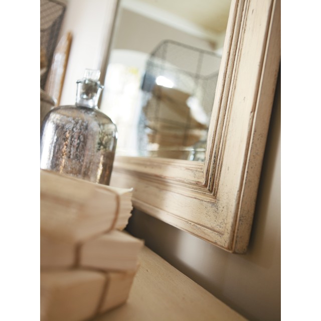 Cottage White Mirror
