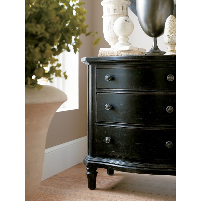 black nightstand