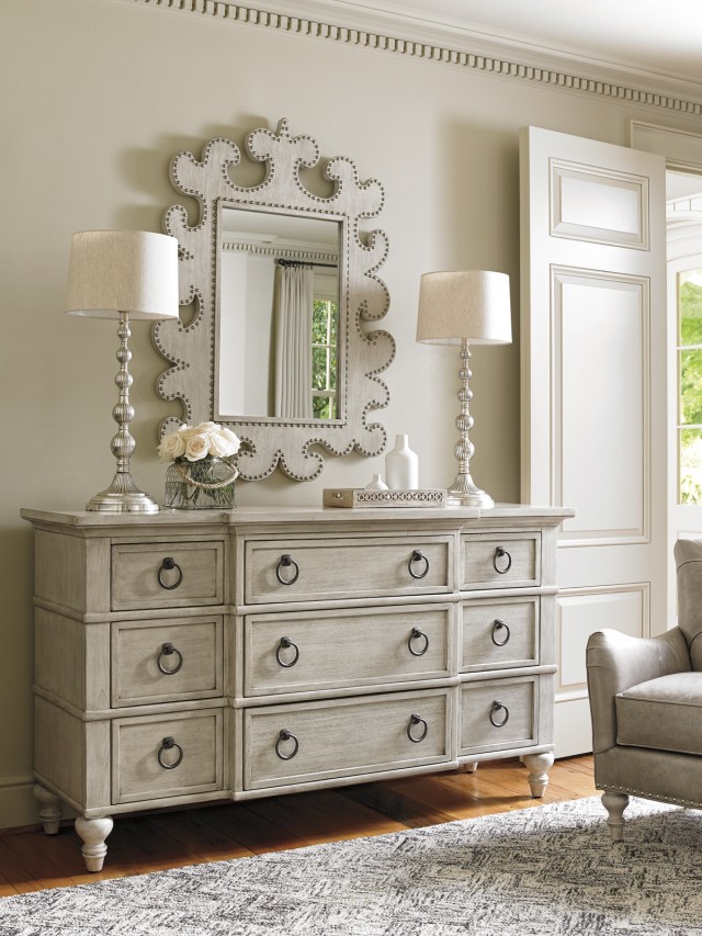 Dresser and Mirror