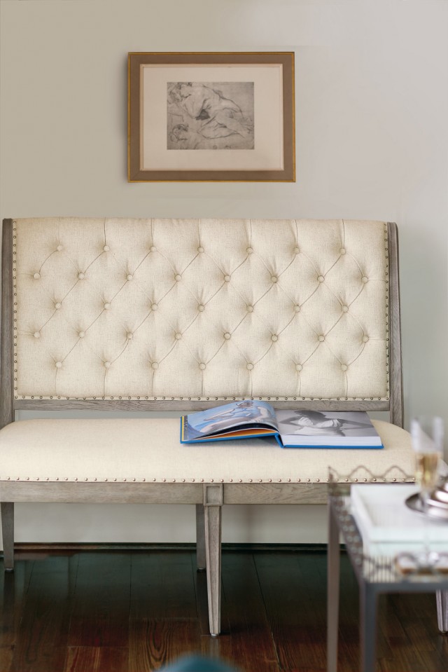 Tufted Settee Bench