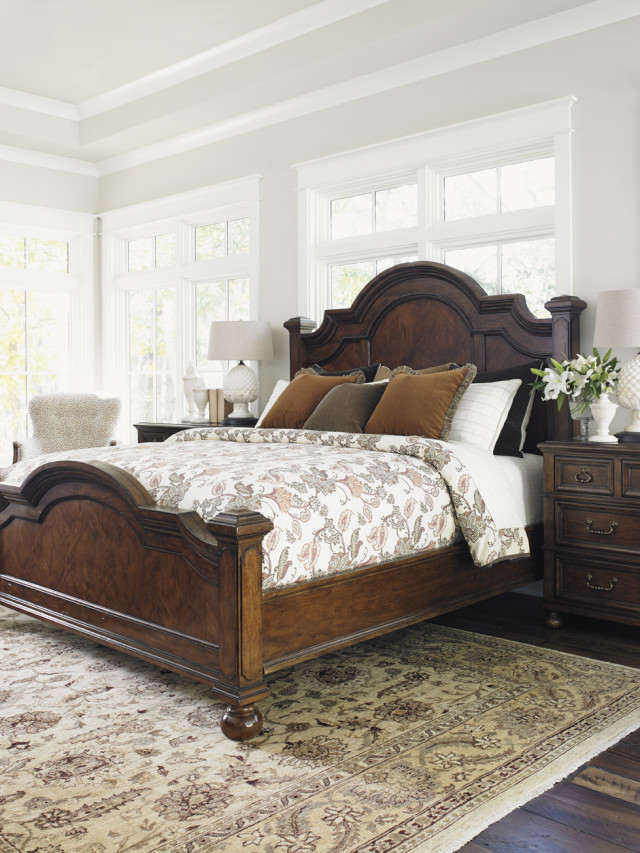 Cherry Panel Bed