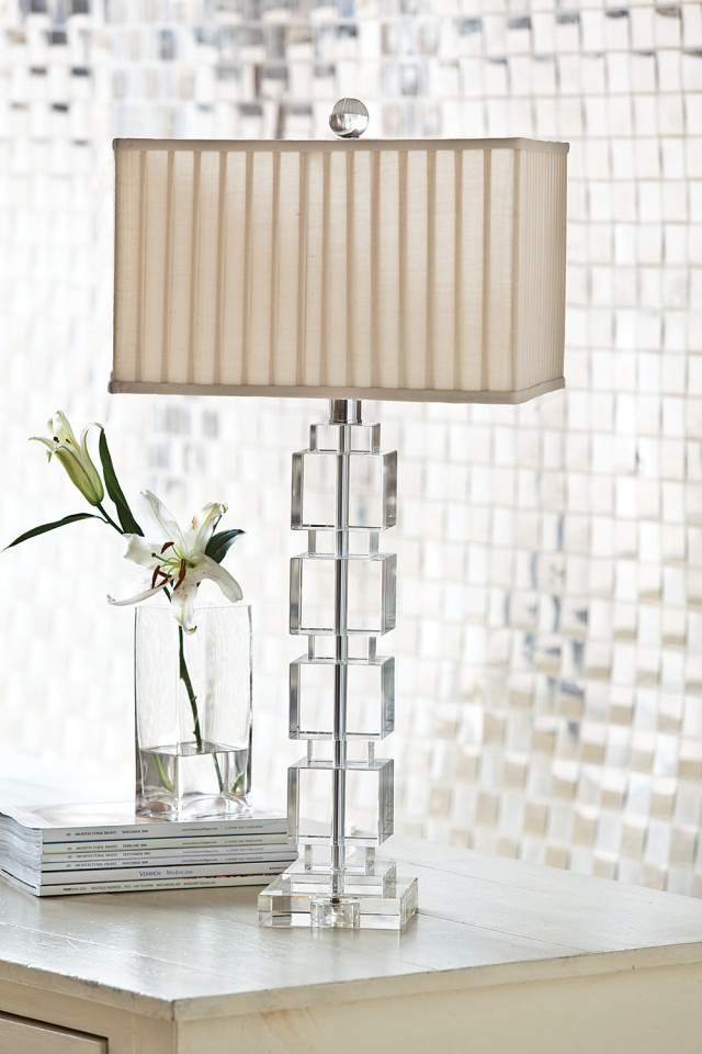 crystal table lamp