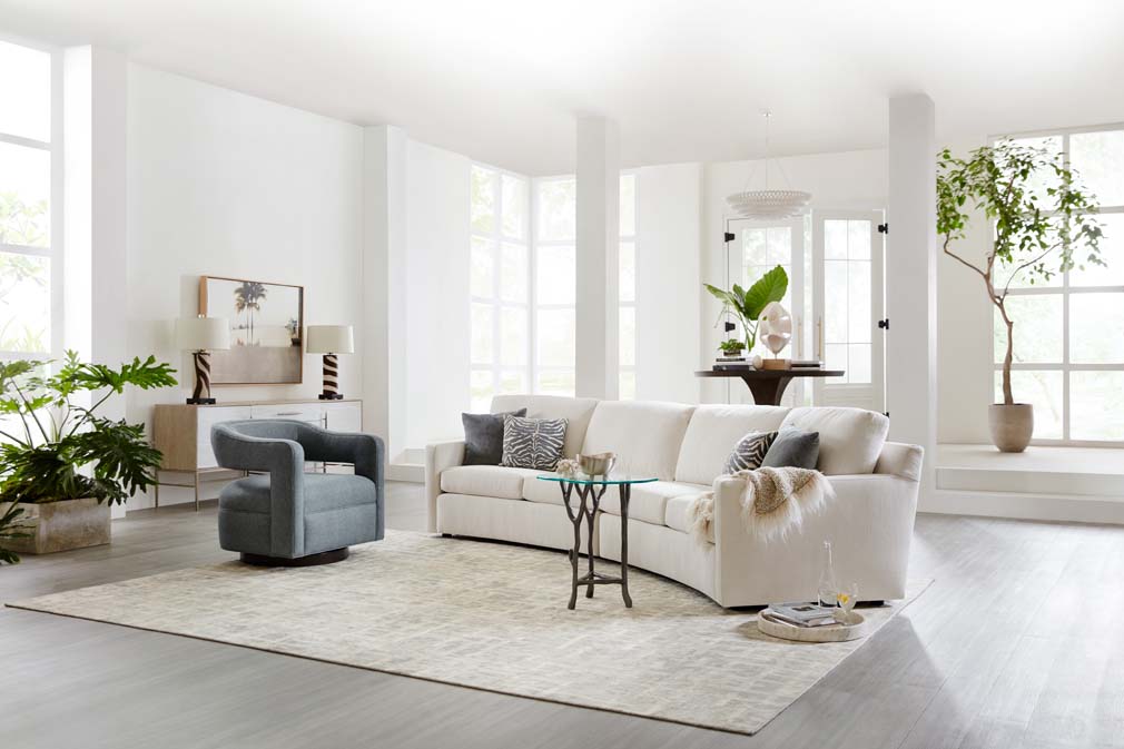 conversational sofa with swivel accent chair